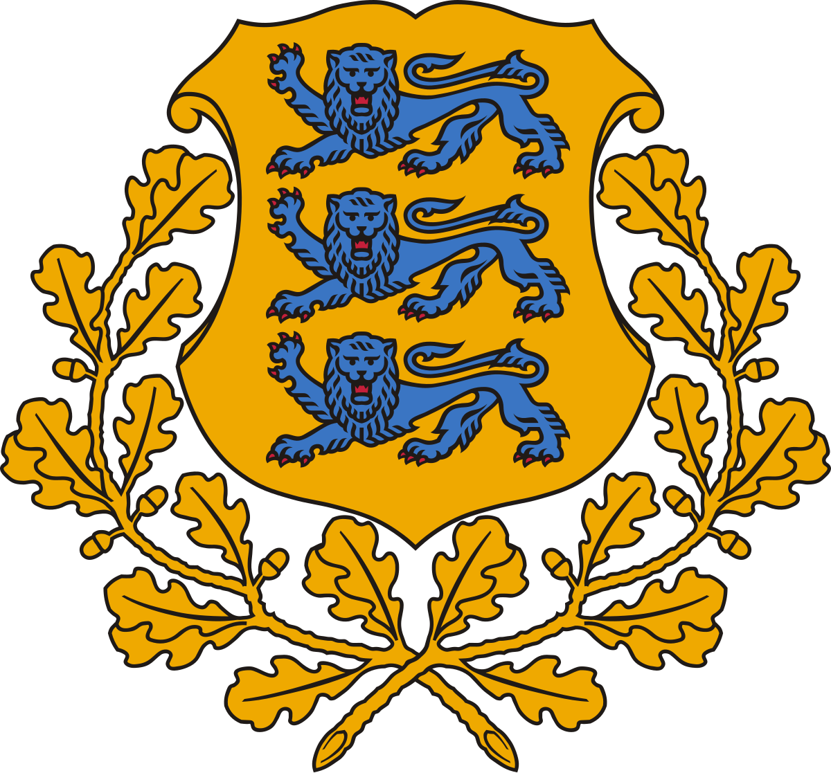 Estonia coat of arms